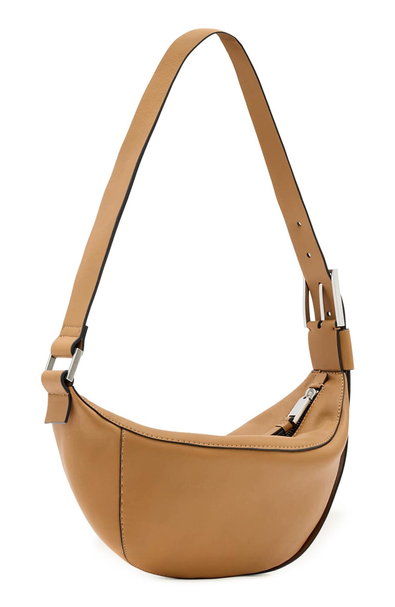 Luna Leather Crossbody Bag, Alternate, color, TOFFEE BROWN