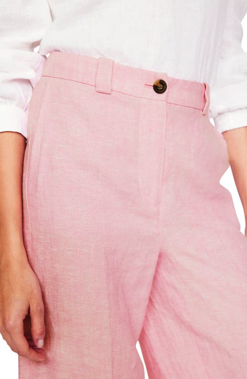 Boden Westbourne Linen Pants In Pink
