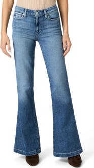 PAIGE Genevieve High Waist Bootcut Jeans