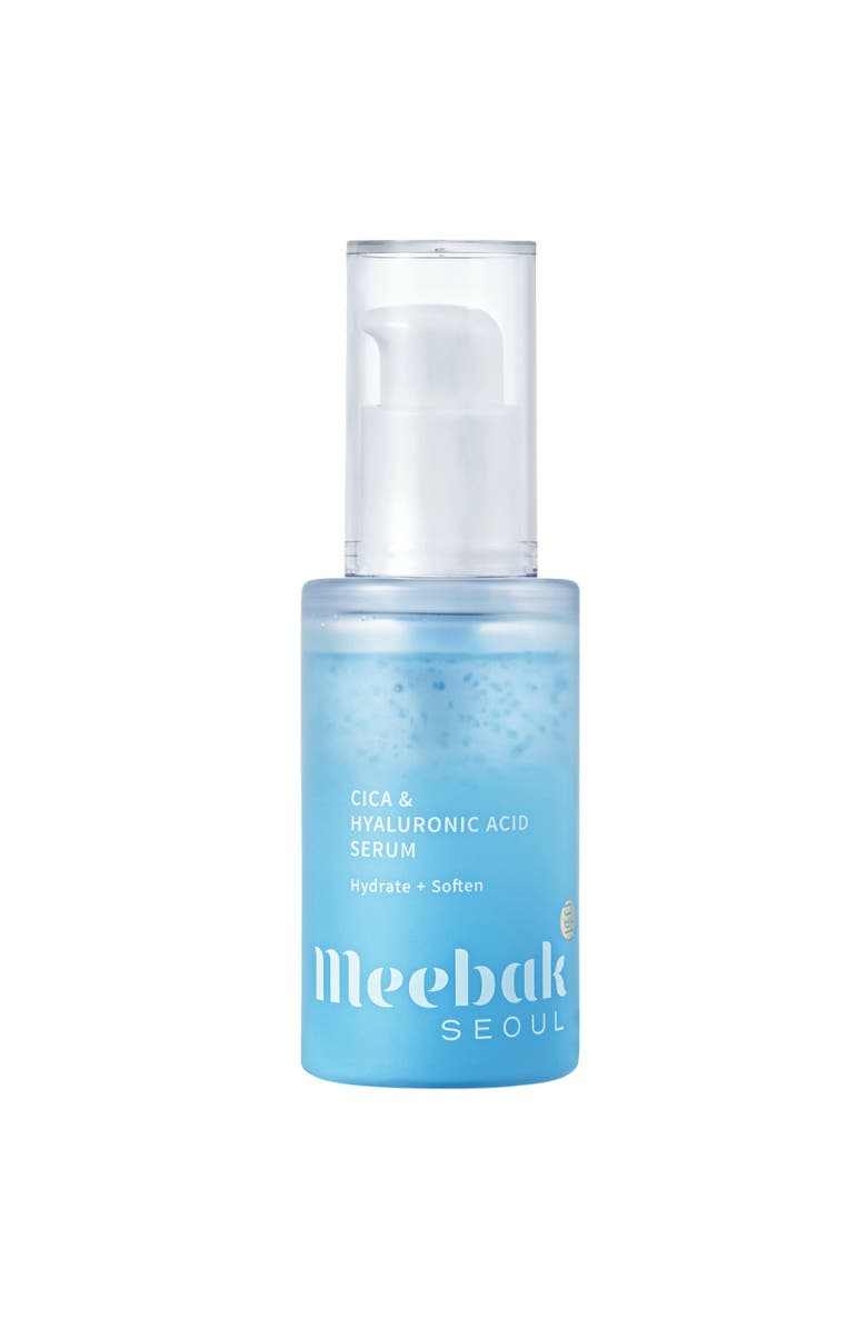 Meebak Cica and Hyaluronic Acid Serum 1.01oz, Main, color, NO COLOR