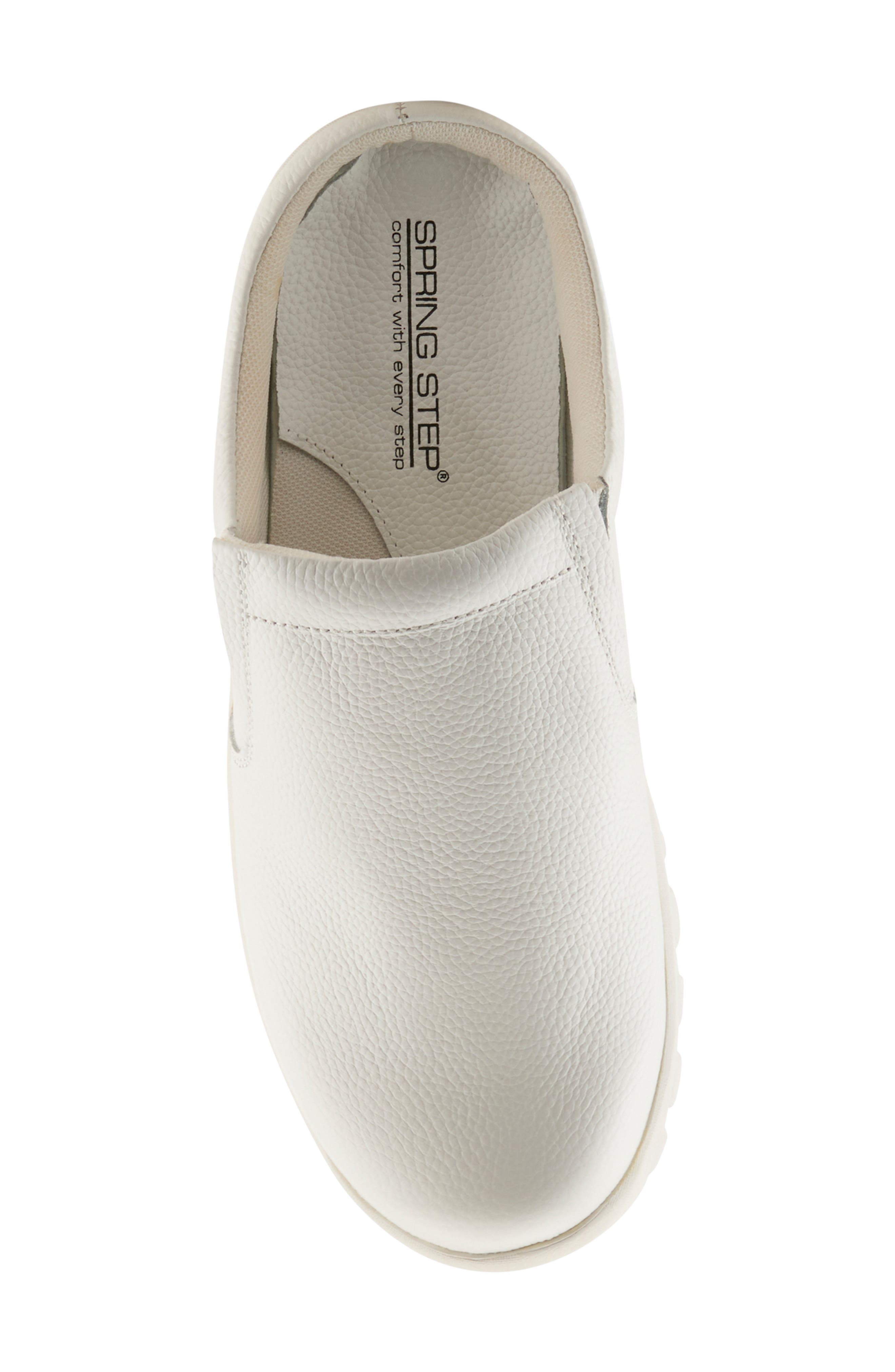 Spring Step Blaine Clog, Alternate, color, White