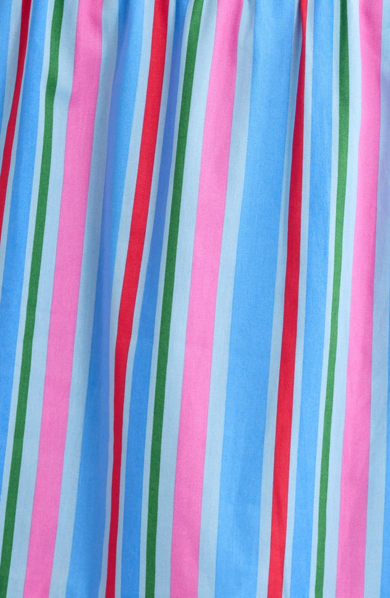SUGARLIPS Jaimie Stripe Smocked Sleeveless Maxi Dress, Alternate, color, Pink-Blue-Grn