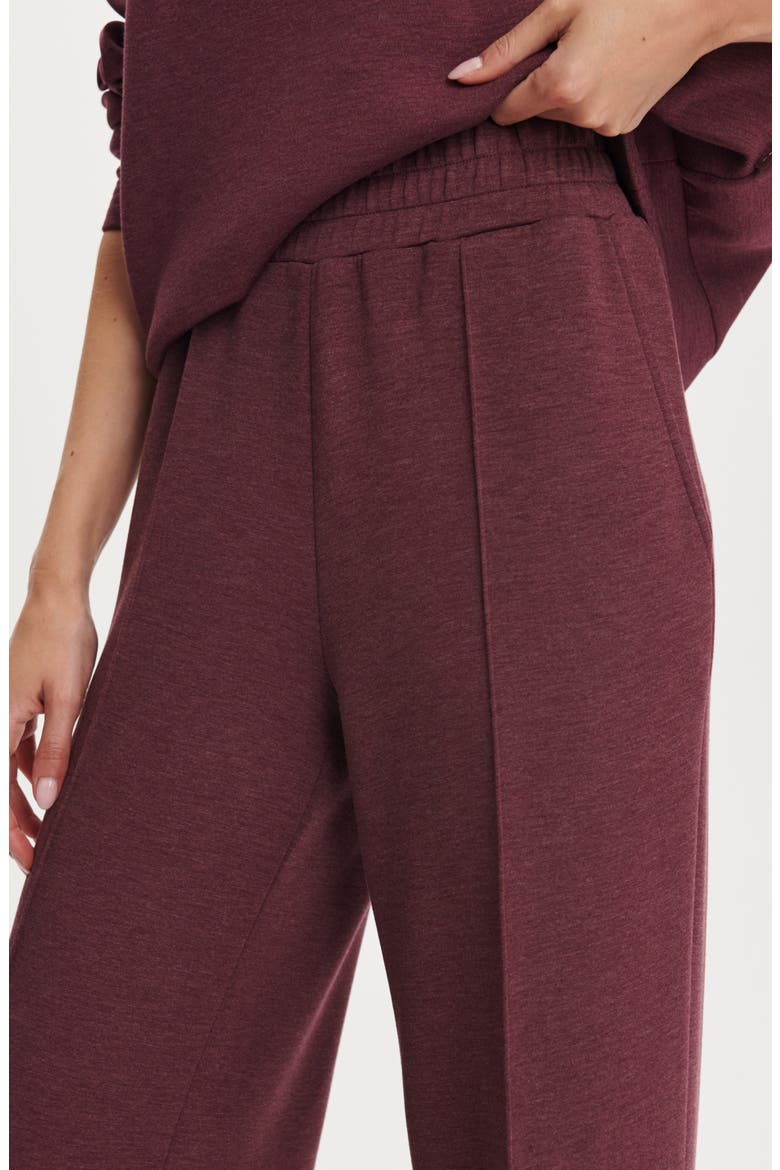The Wide Leg 30-Inch Pants, Alternate, color, SASSAFRAS MARL