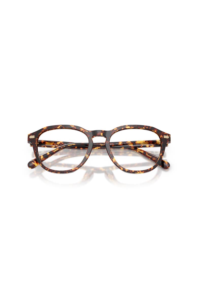 53mm Square optical glasses, Alternate, color, Tortoise