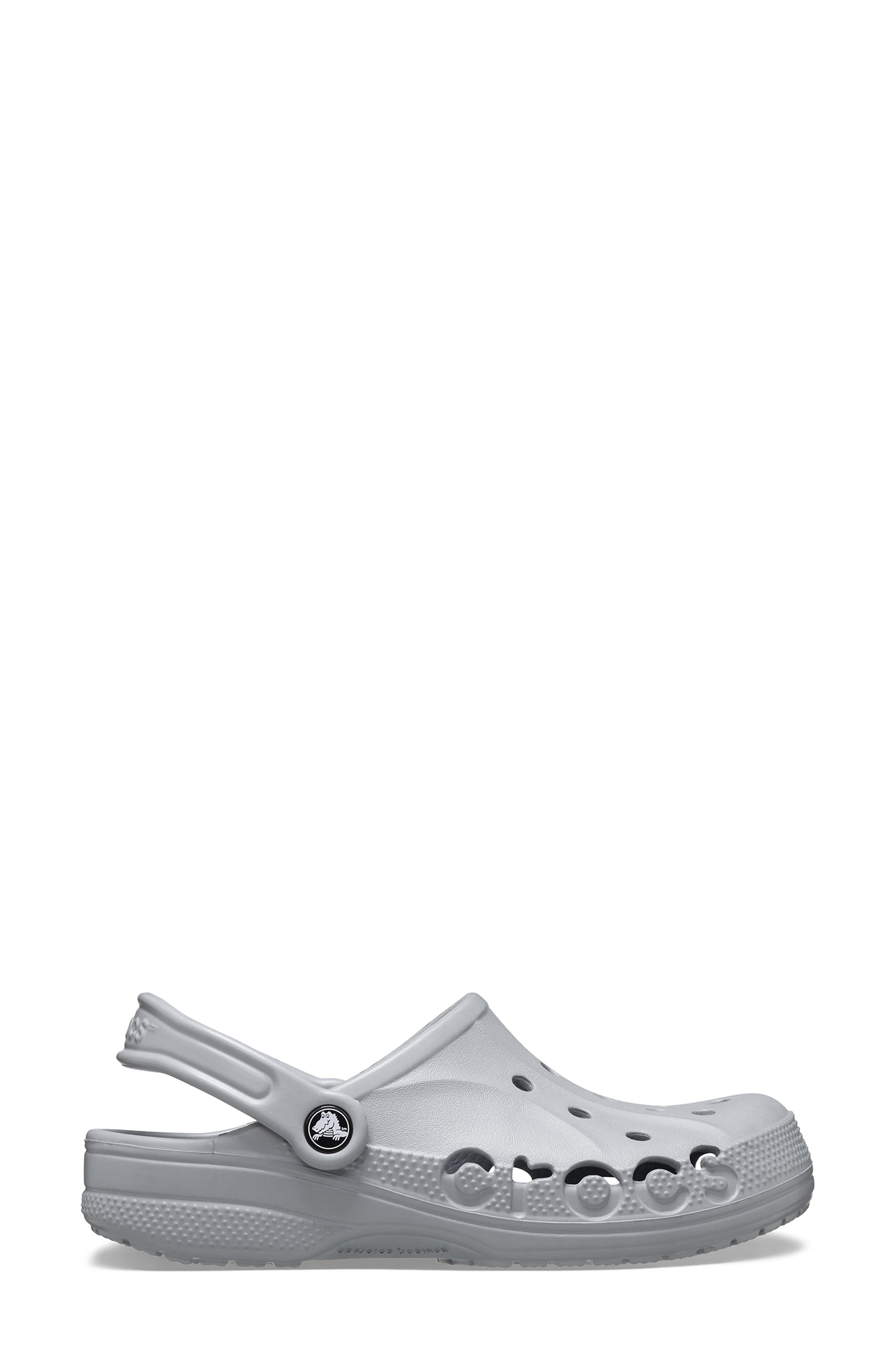 Gender Inclusive Crocs Baya Clog, Alternate, color, LIGHT GREY