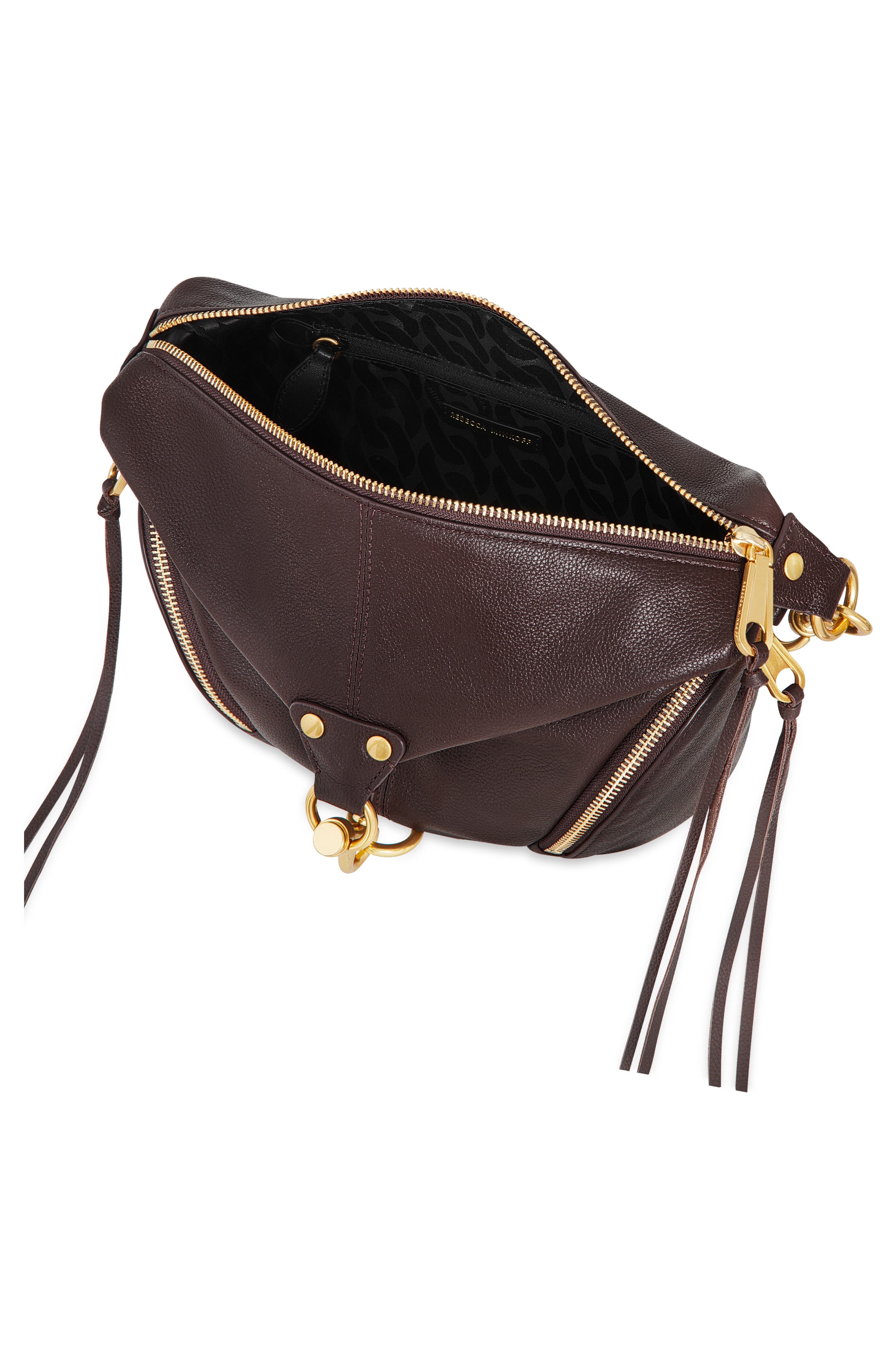 Small Julian Leather Crossbody, Alternate, color, CIGARO