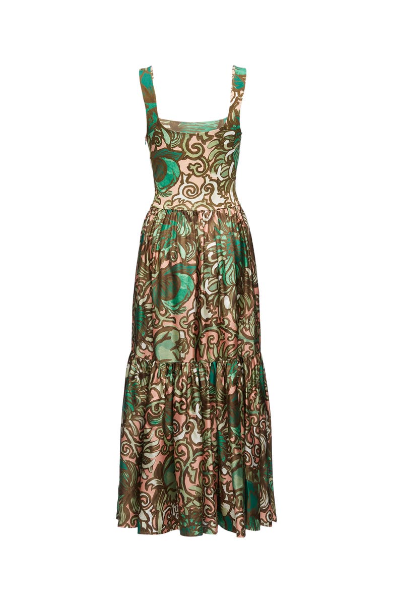 La DoubleJ Capri Dress Anemone Pink Olive, Alternate, color, 