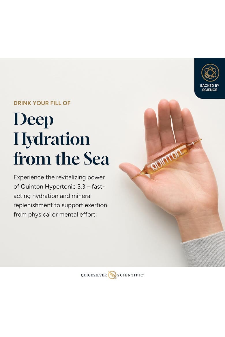 Original Quinton Hypertonic Sea Water Liquid Supplement, Alternate, color, None