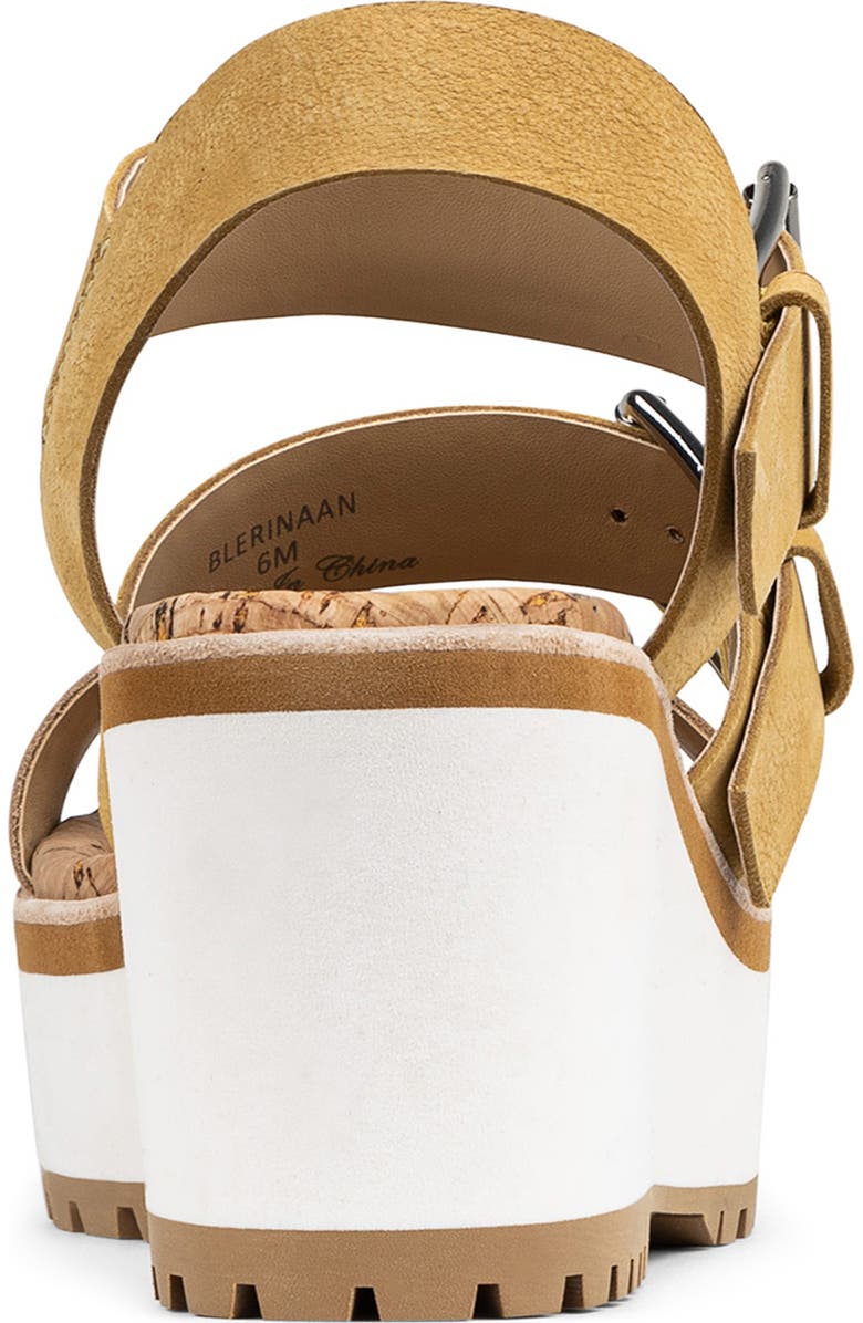 Donald Pliner Blerina Foam Wedge Sandal, Alternate, color, Honey