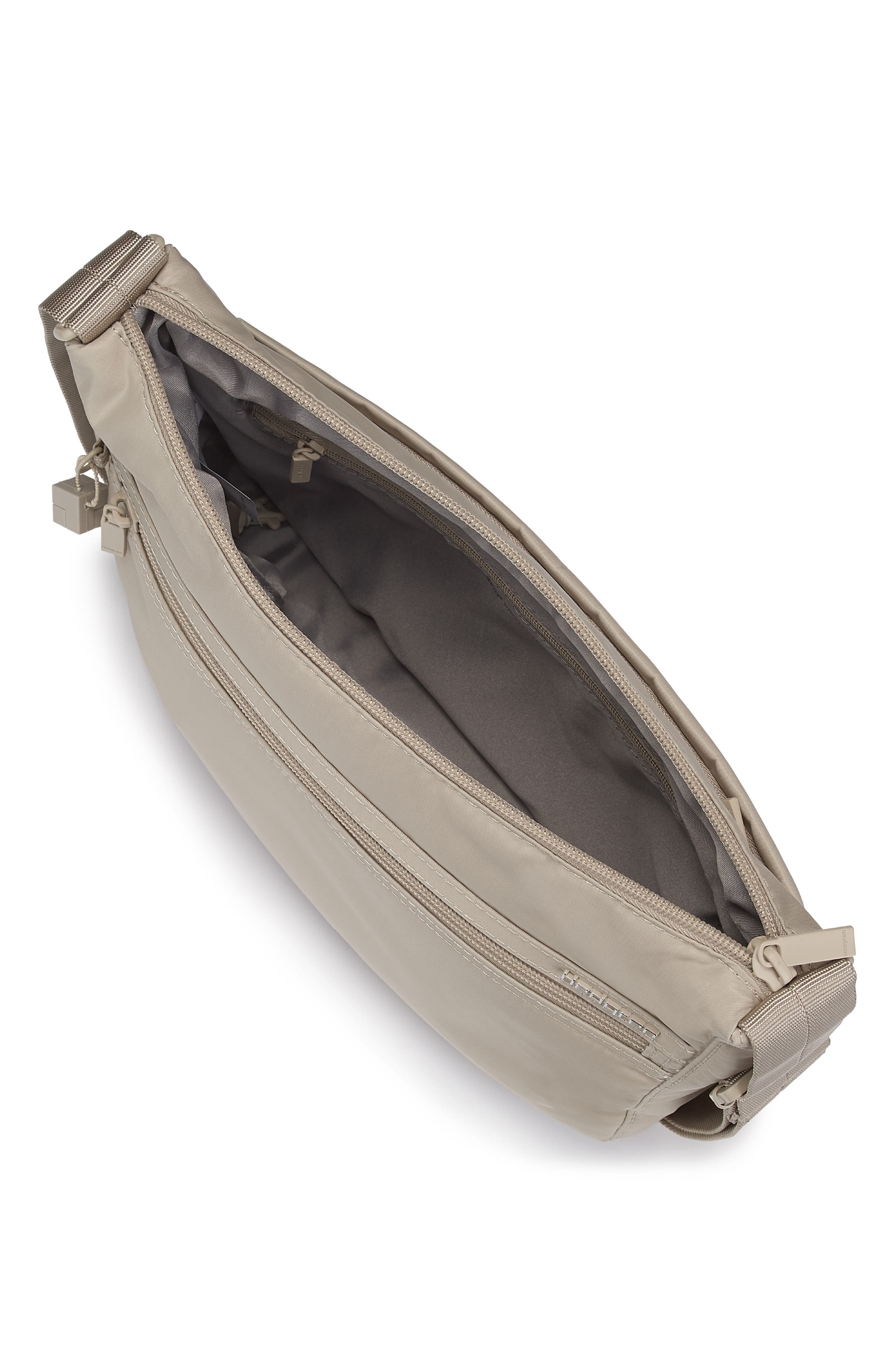 Harpers RFID Water Repellent Shoulder Bag, Alternate, color, CASHMERE BEIGE