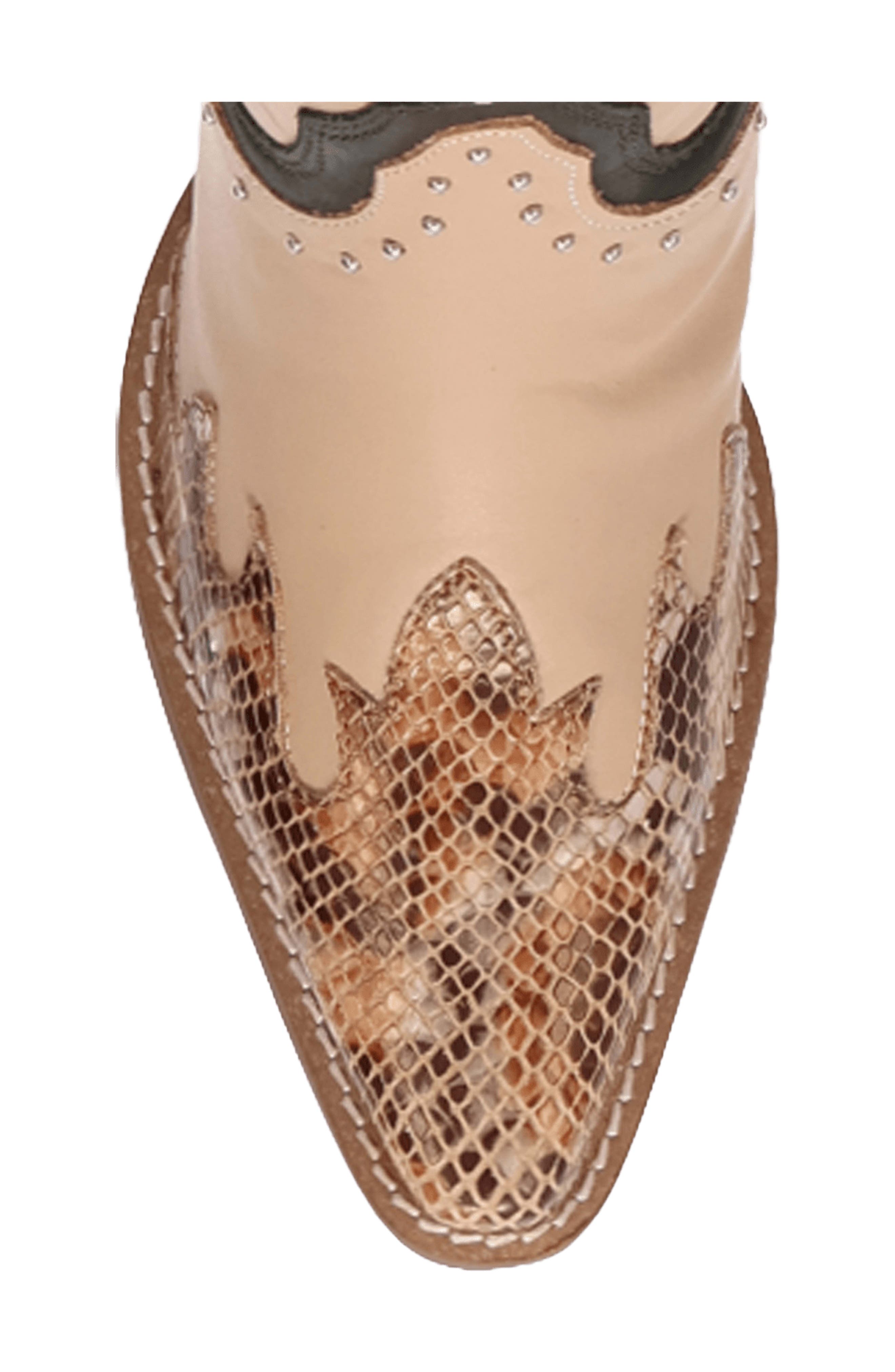 Untamed Genuine Calf Hair Western Boot, Alternate, color, SAND