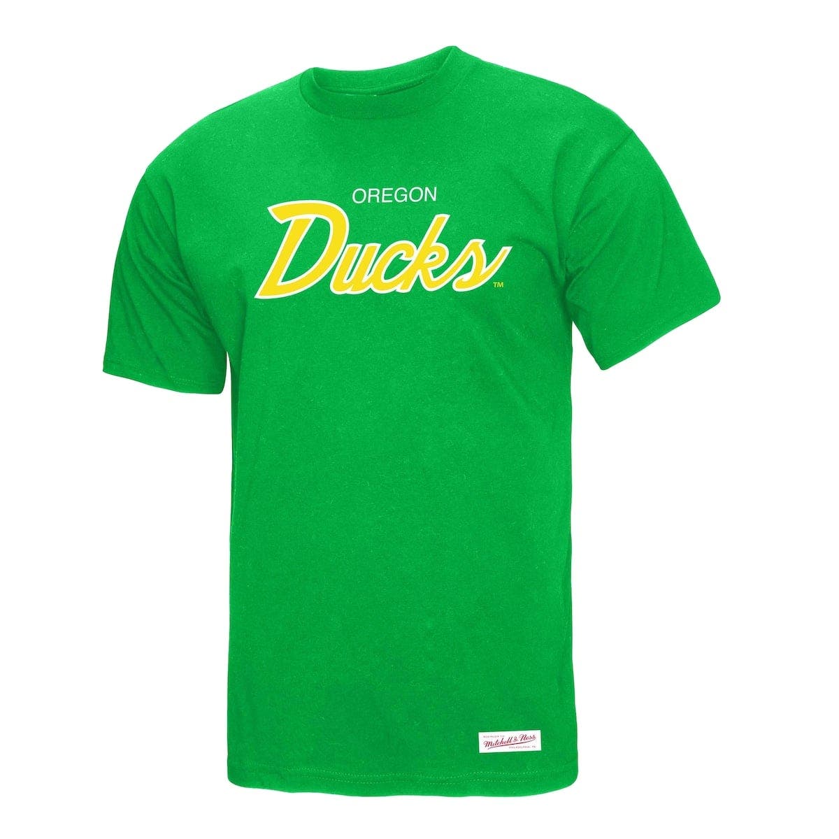Men's Mitchell & Ness  Green Oregon Ducks Elite Script T-Shirt - image 2