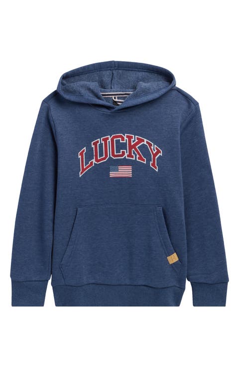Kids' Flag Graphic Hoodie