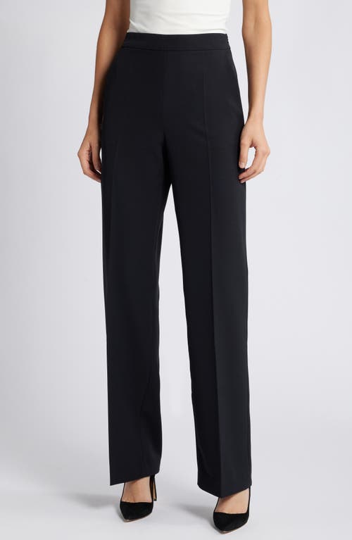 BOSS Tilepa Straight Leg Pants in Black 