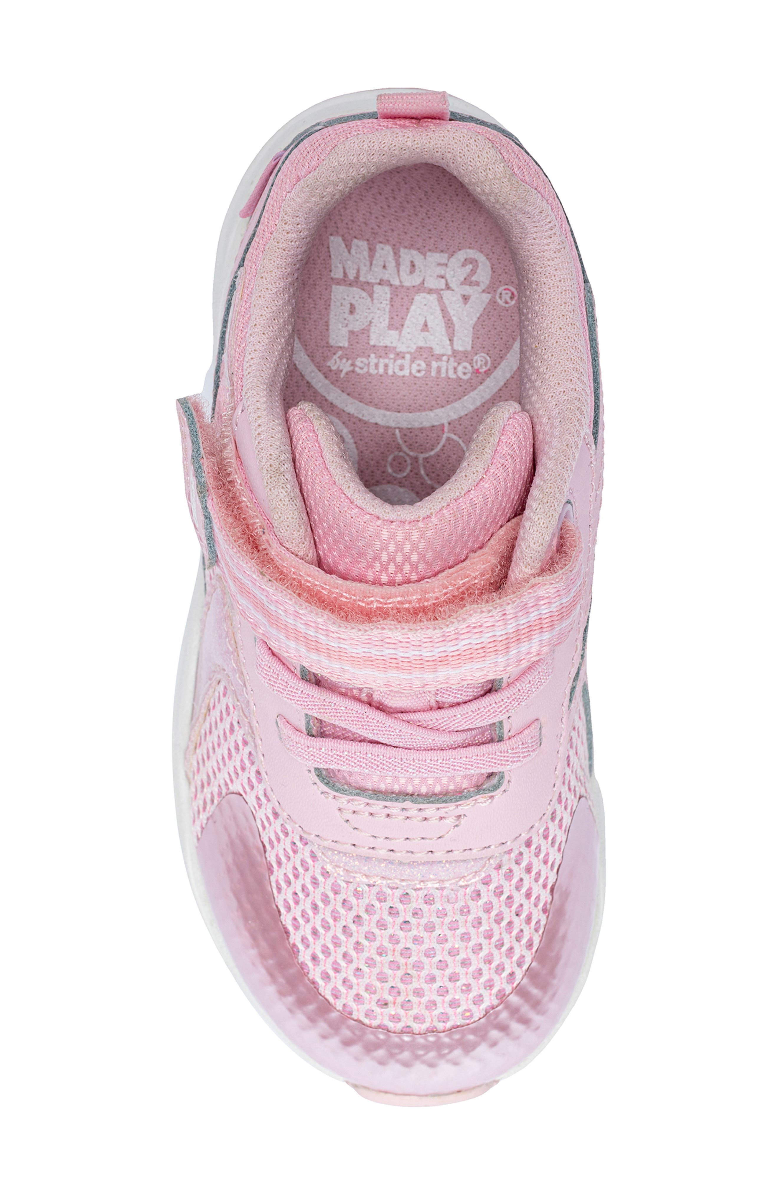 Stride Rite Kids' Made2Play<sup>®</sup> Bolt Sneaker, Alternate, color, Pink