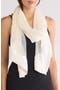 Mesh Border Evening Wrap