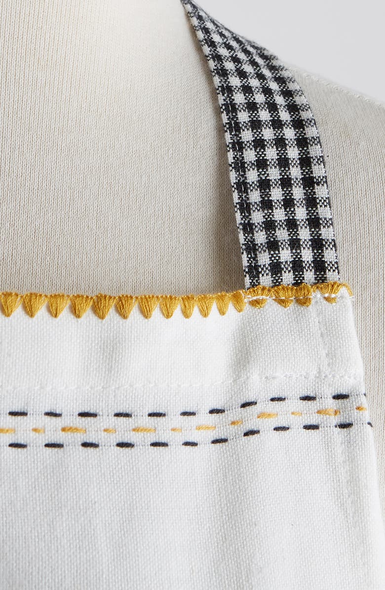 Design Imports Sweet Bee Cotton Apron, Alternate, color,