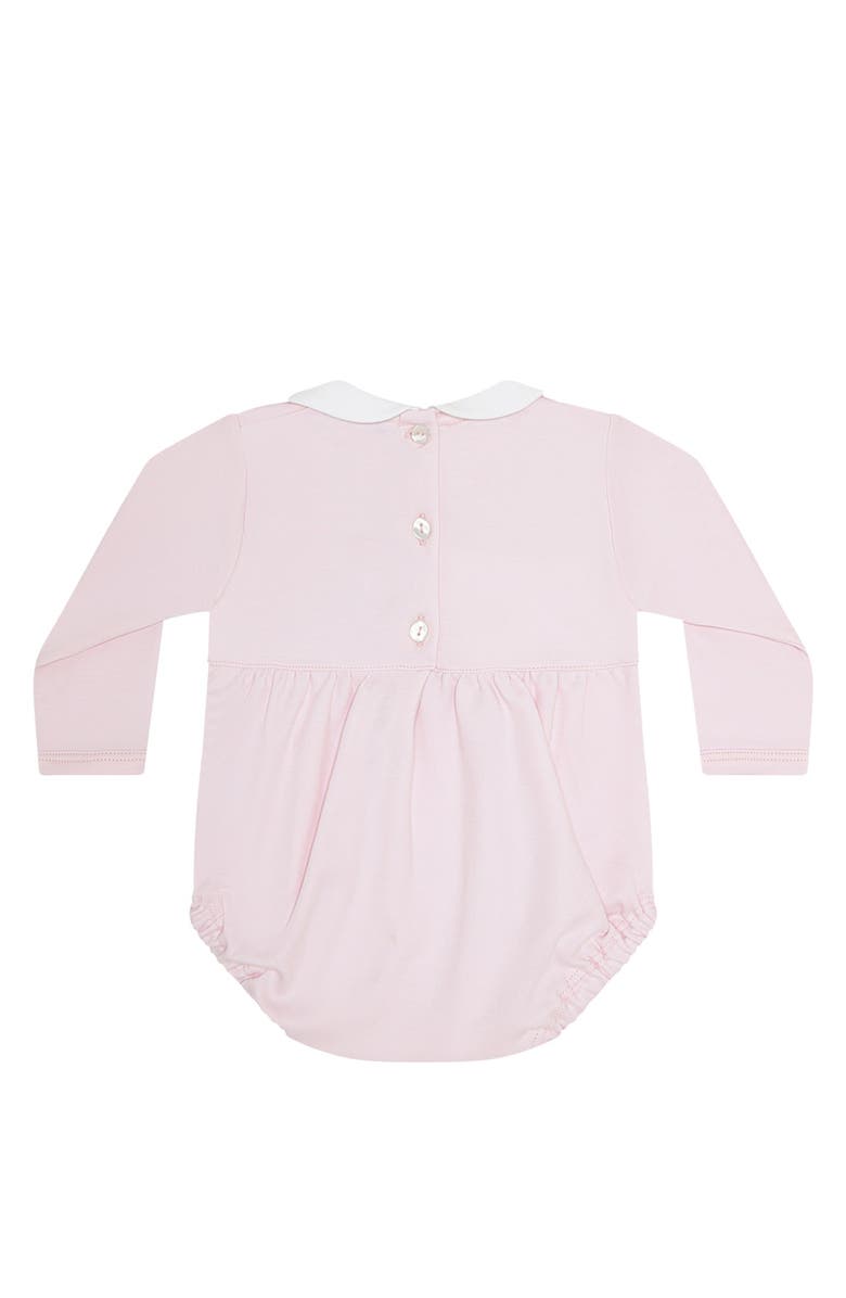 Nellapima Charming Bows Embroidery Bubble LS - Baby, Alternate, color, Pink
