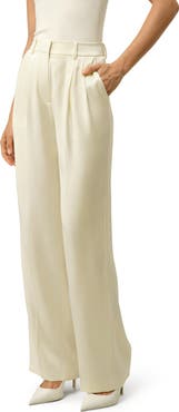 Lilysilk Double-Faced Charmeuse Straight- Leg Pant