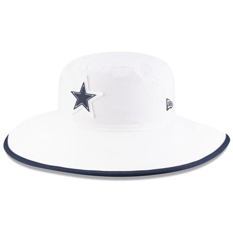 Men's New Era  White Dallas Cowboys 2025 NFL Training Camp Panama Bucket Hat