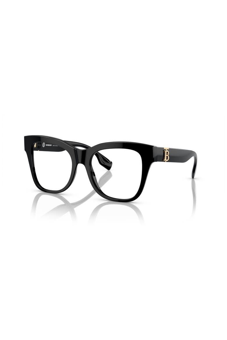 52mm Square optical glasses, Main, color, Black