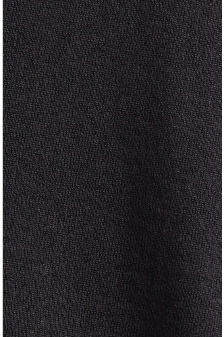 Virgin Wool Crewneck Sweater, Alternate, color, BLACK