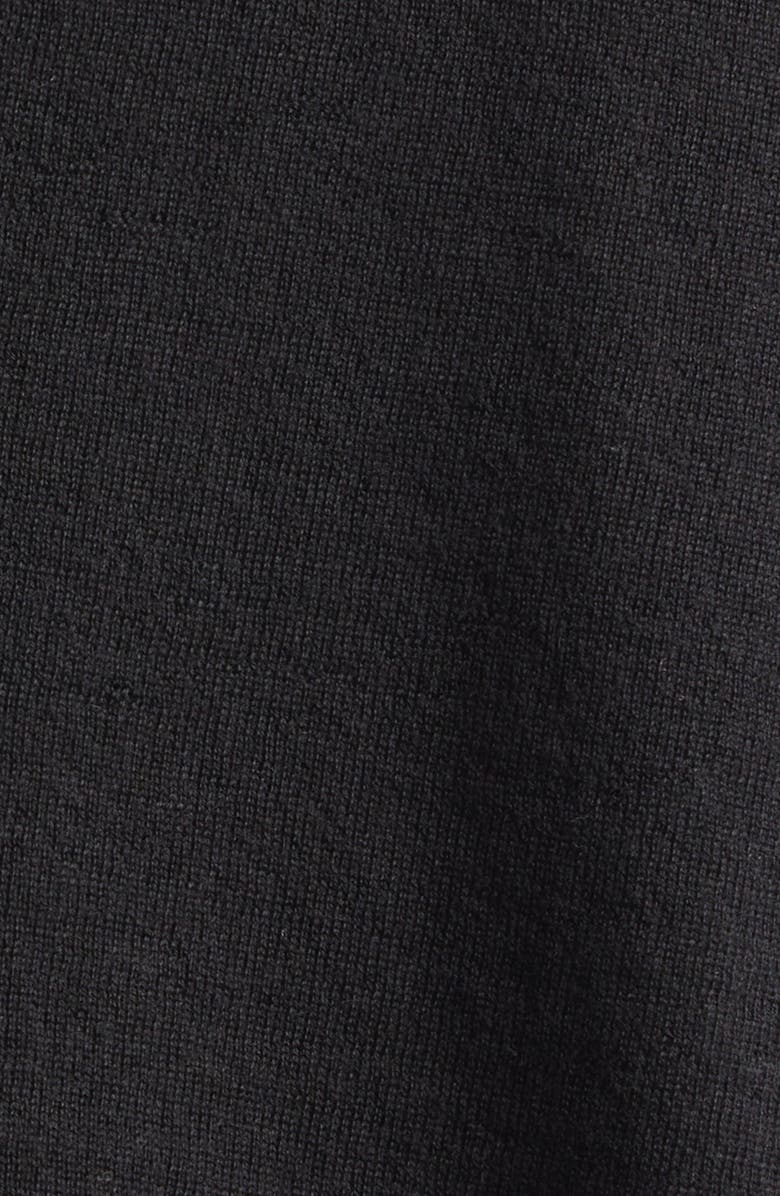 Rick Owens Virgin Wool Crewneck Sweater, Alternate, color, Black