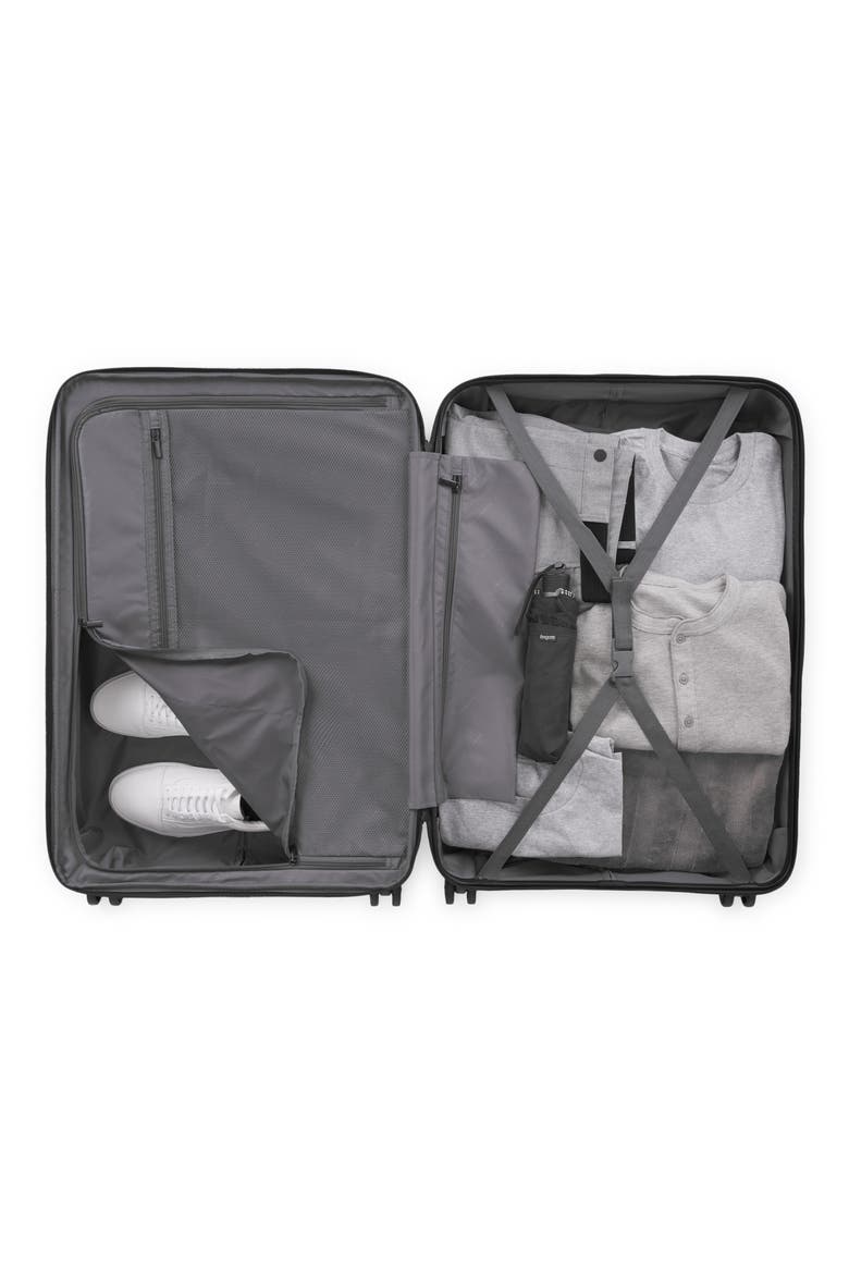 Mecca 2-Piece Hardside Luggage Set, Alternate, color, BLACK