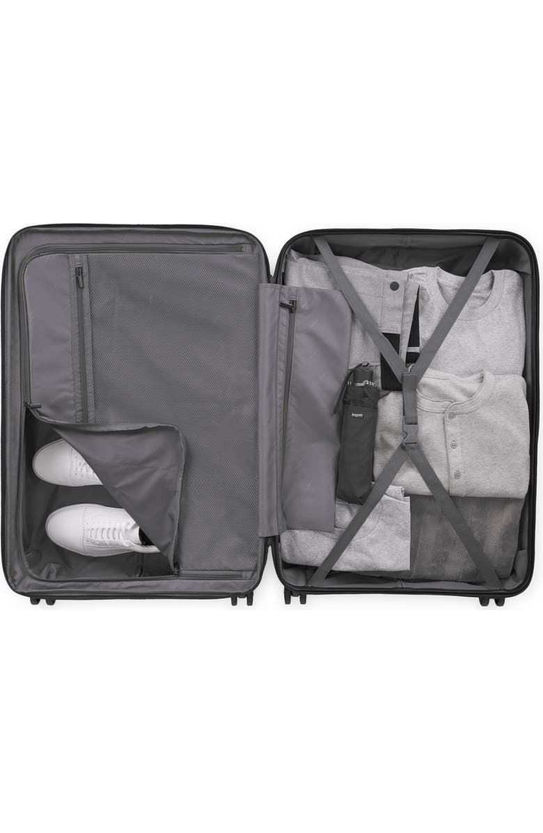 bugatti Mecca 2-Piece Hardside Luggage Set, Alternate, color, Black