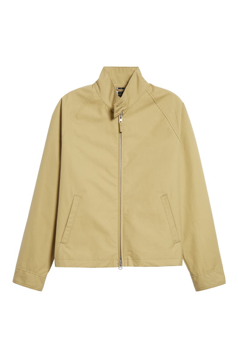 Harrington Waxed Cotton Jacket (Nordstrom Exclusive), Main, color, TAN