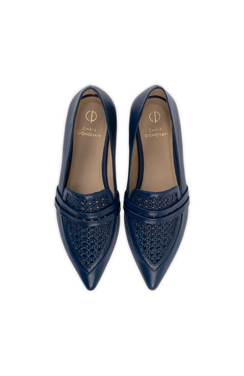Chris Donovan Footwear Chill Loafer In Blue