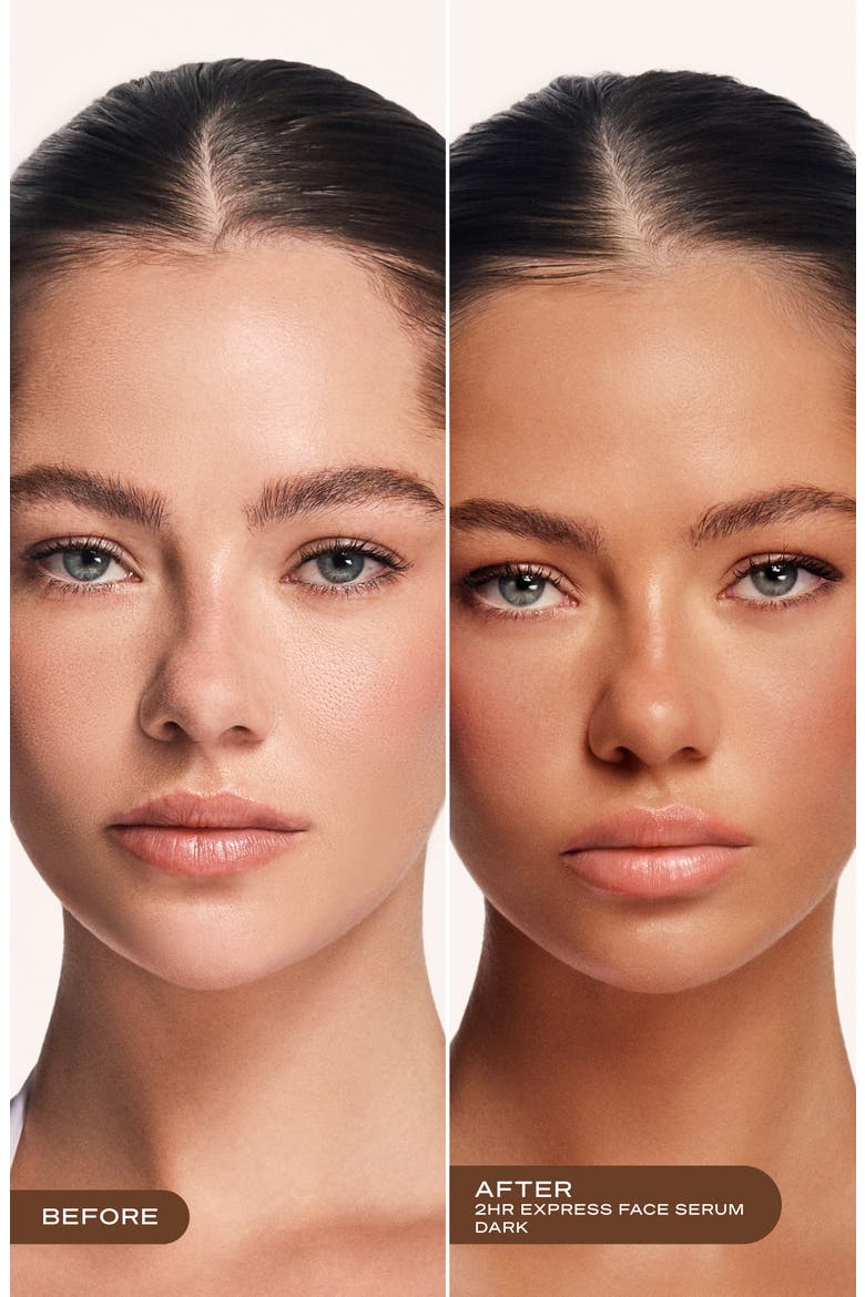 2 HR Express Face Self-Tanning Serum, Alternate, color, DARK