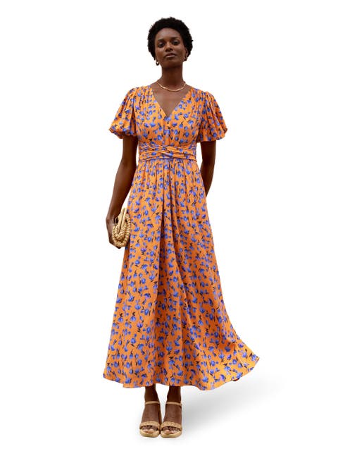 Floral Puff Sleeve Dress