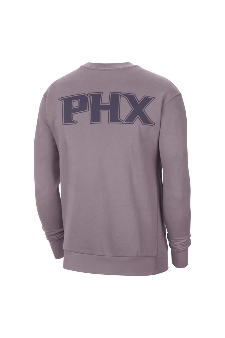 Men's Jordan Brand Purple Phoenix Suns Courtside Statement Edition Heavyweight Pullover Sweatshirt, Alternate, color, Purple