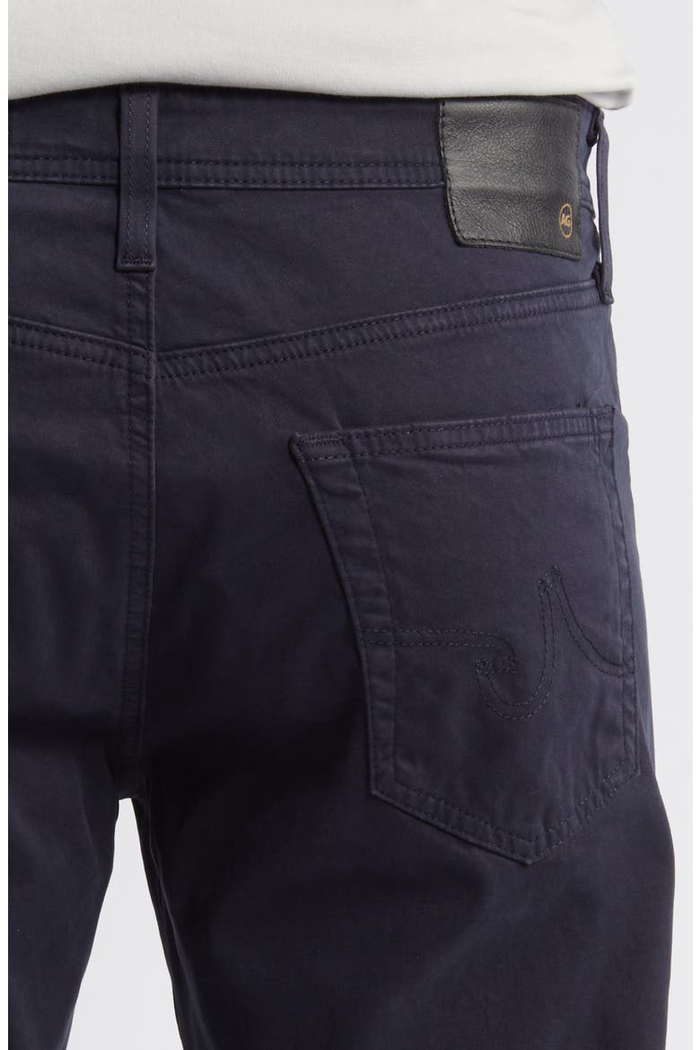 Everett Stretch Sateen Slim Straight Pants, Alternate, color, NEW NAVY