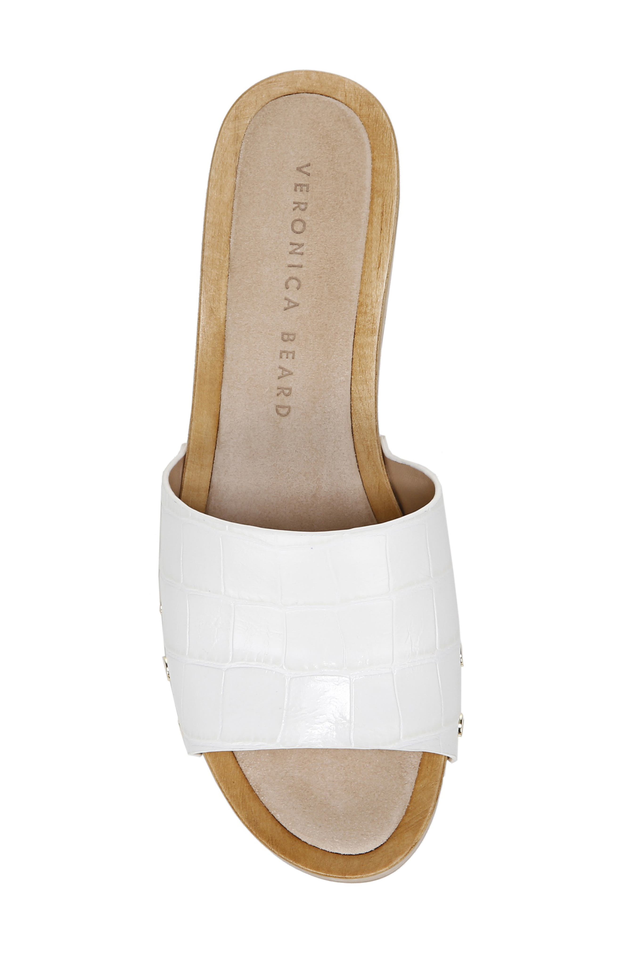 Hannalee Platform Sandal, Alternate, color, WHITE
