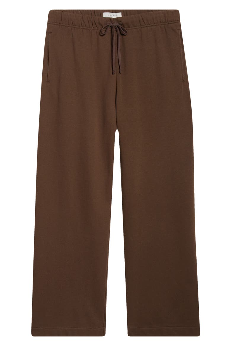 Jeri Extreme Baggy Fleece Sweatpants, Main, color, BROWN