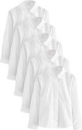 NEXT Kids' 5-Pack Regular Fit Button-Up Shirts