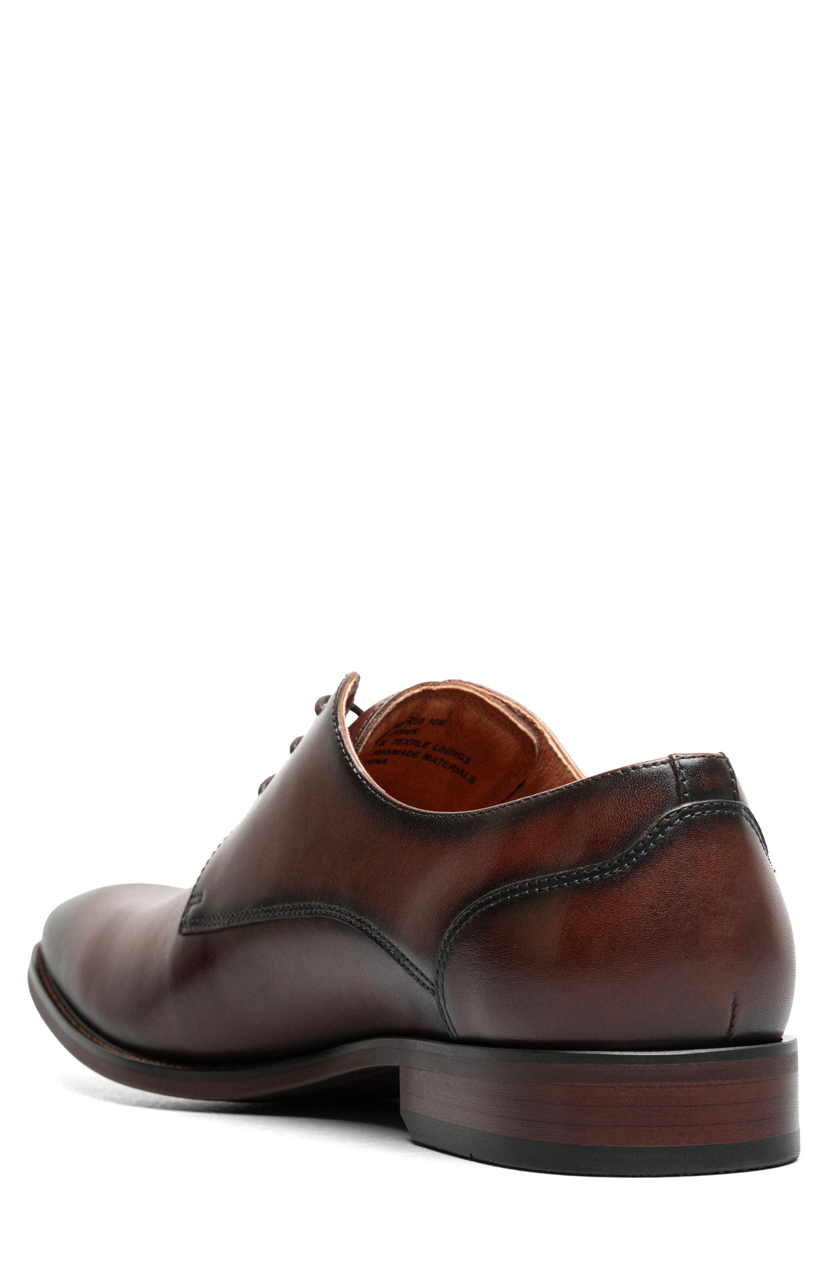 Sorrento Lux Plain Toe Derby, Alternate, color, BROWN