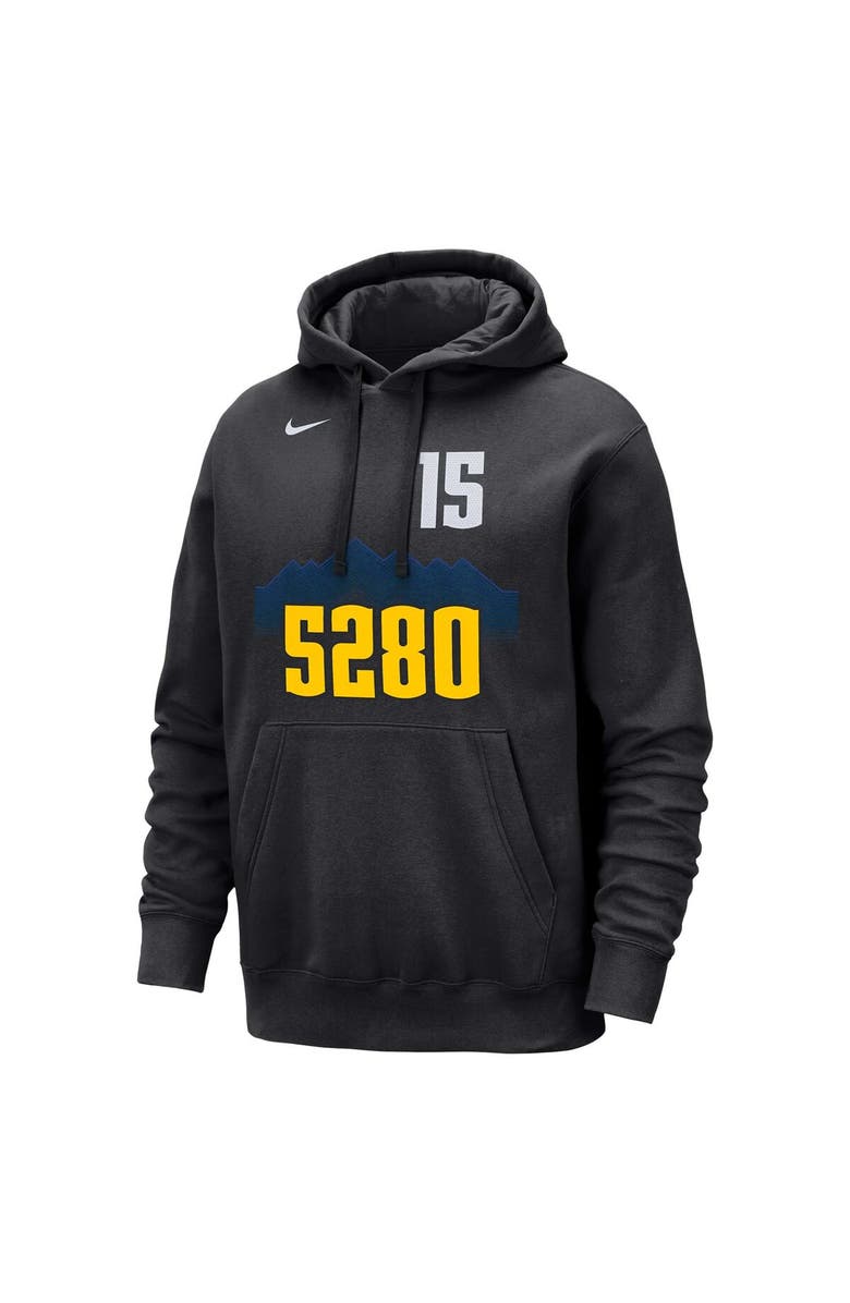 Nike Men's Nike Nikola Jokic Black Denver Nuggets 2023/24 City Edition Name & Number Pullover Hoodie, Alternate, color, 