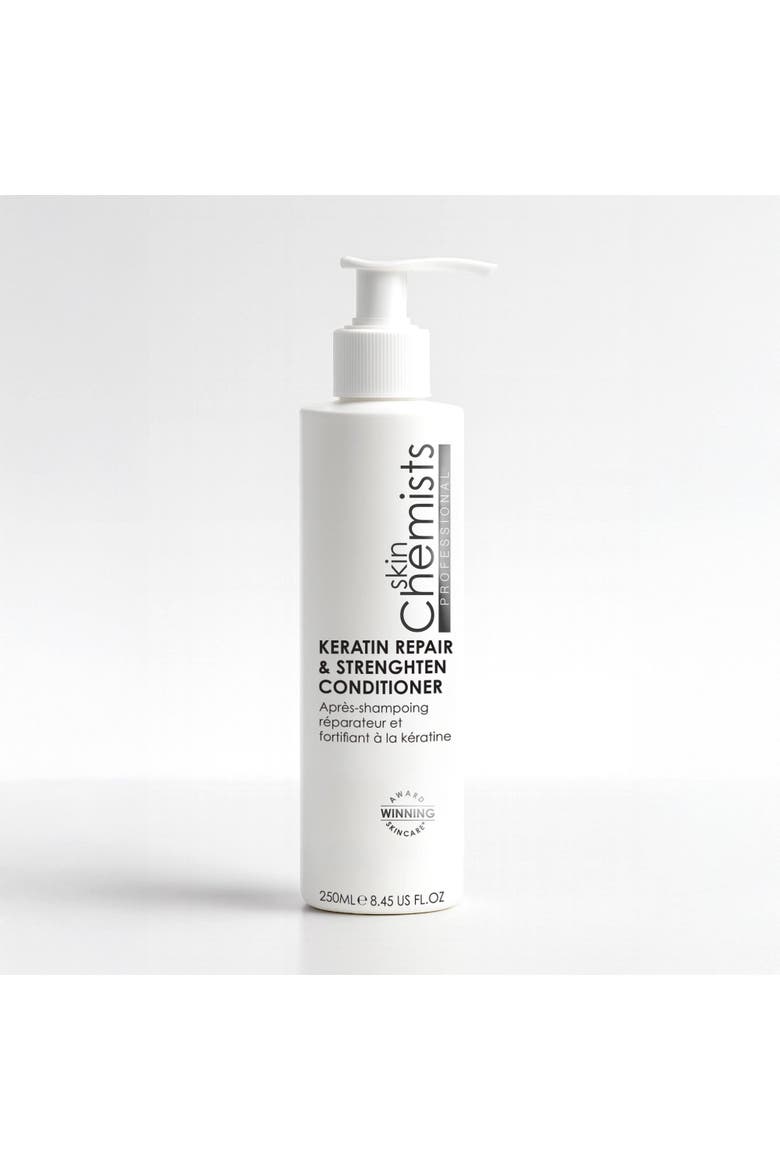Keratin Repair & Strengthen Conditioner 250ml 50ml for Anti-Aging, Brightening, Alternate, color, White
