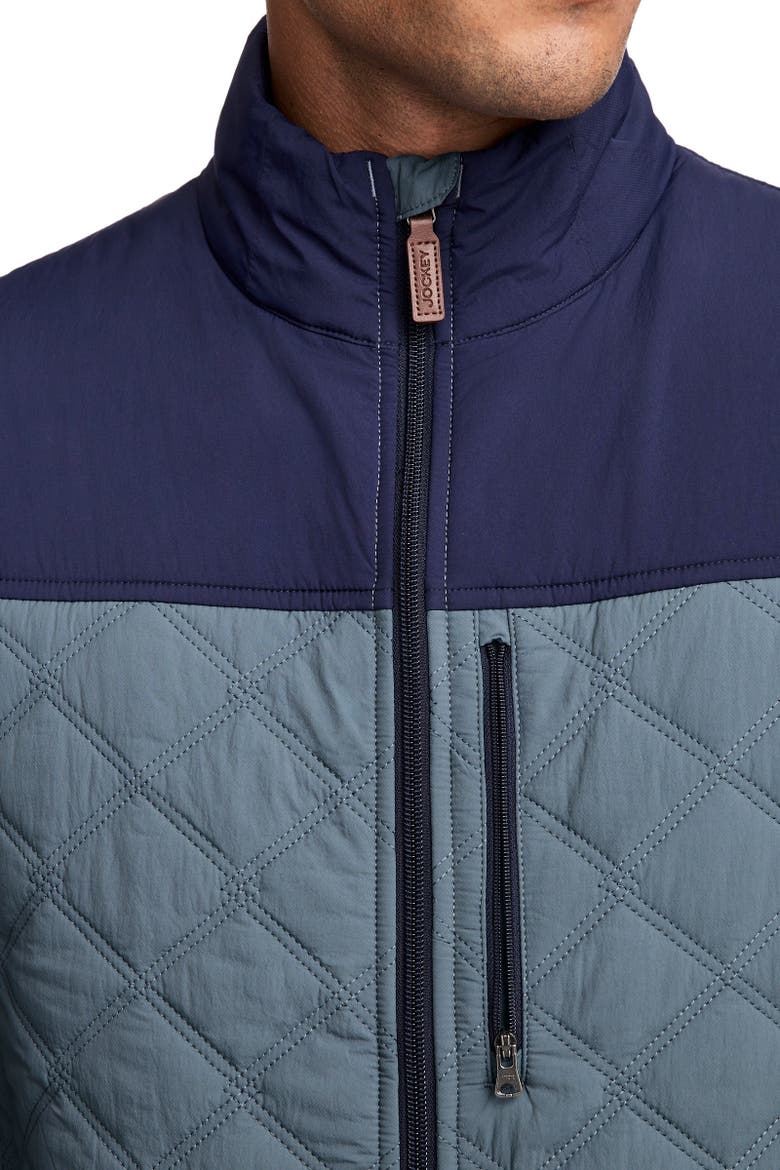Outdoors by Luke Bryan Men's Heritage Quilted Vest, Alternate, color, Iron Grey