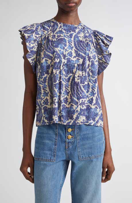Sienna Flutter Sleeve Top