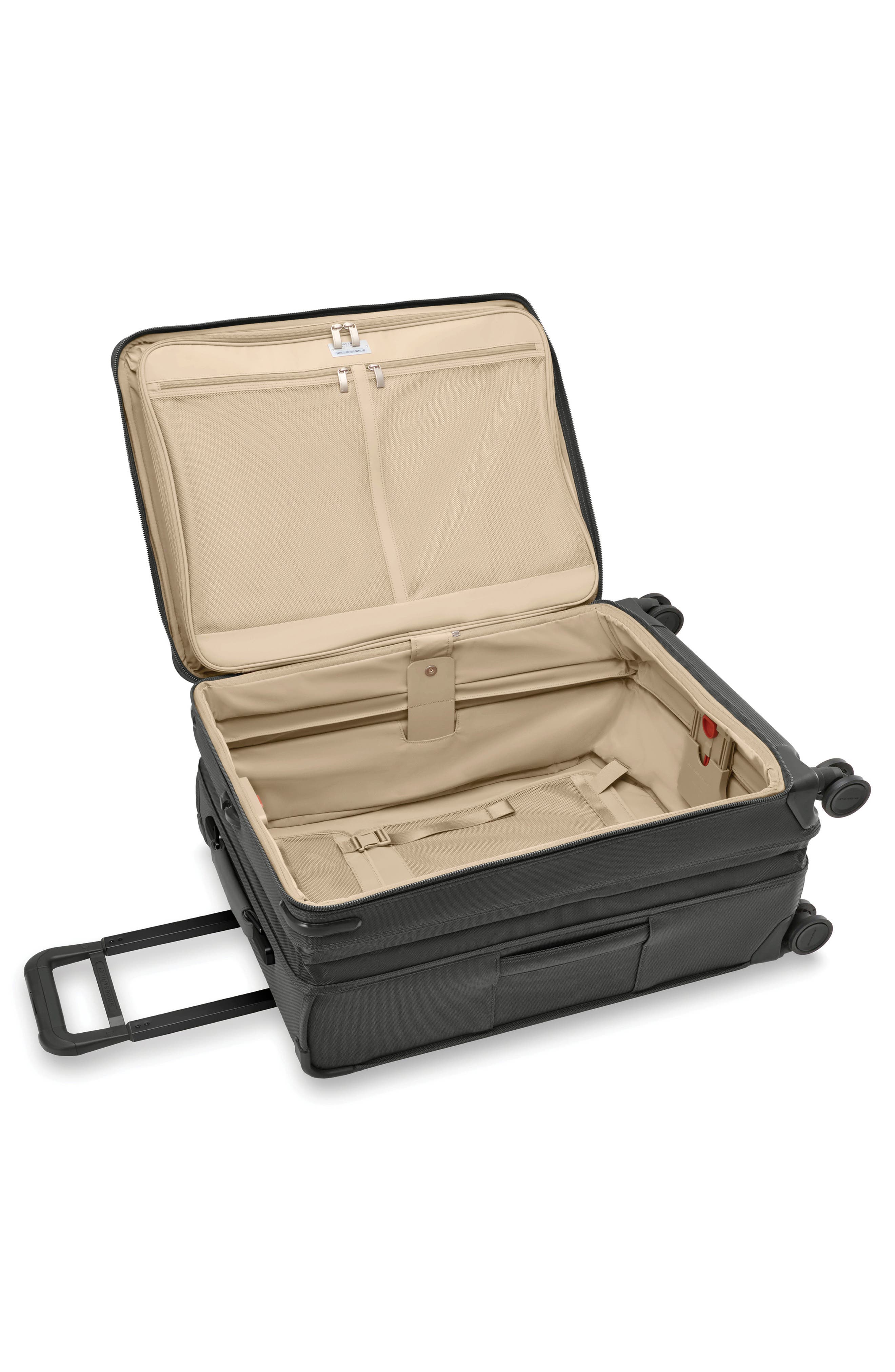 Briggs & Riley Baseline 26-Inch Medium Expandable Spinner Suitcase, Alternate, color, Black