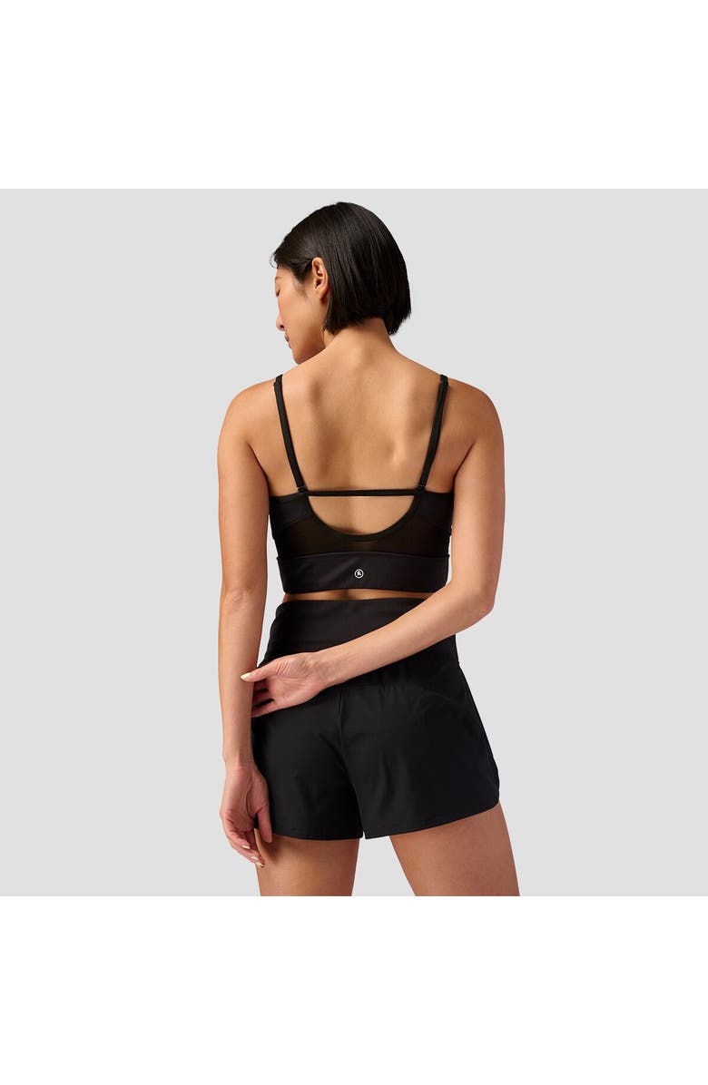 Backcountry Destination Square Neck Bra Top - Women's, Alternate, color, Black