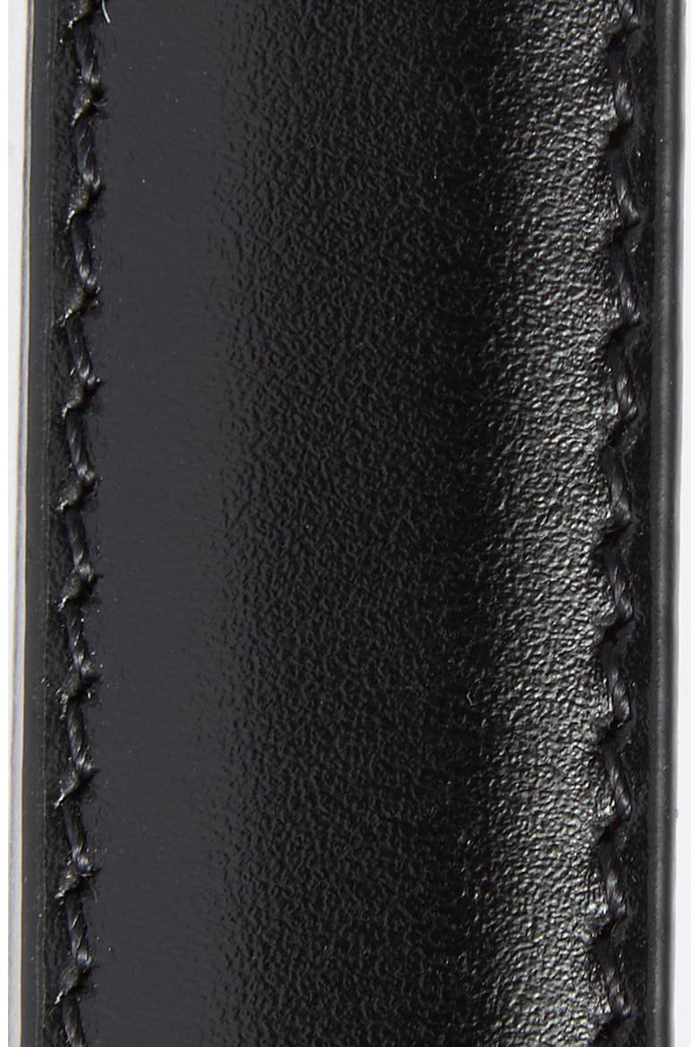 Lucca Leather Belt, Alternate, color, BLACK