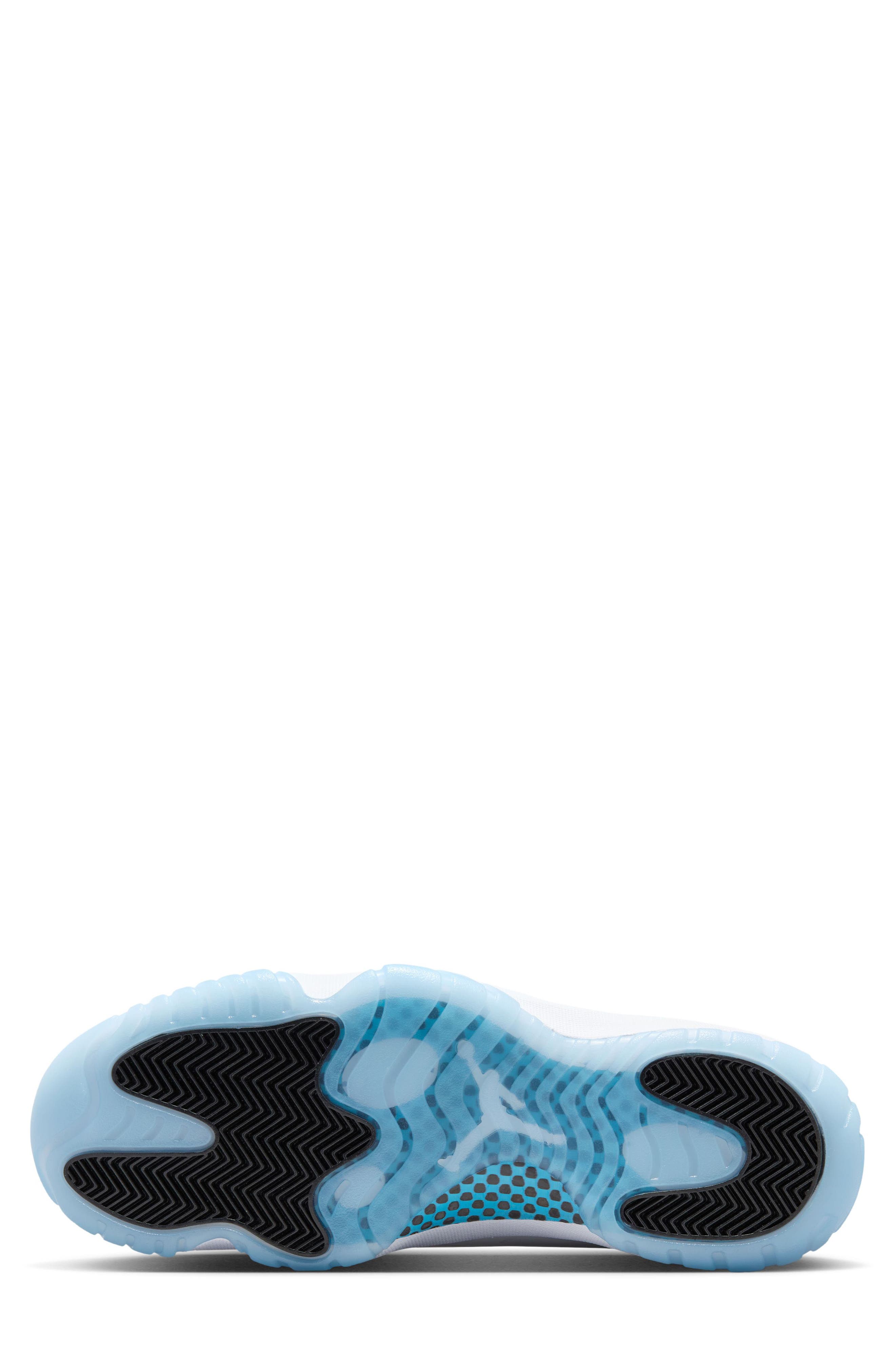 Nike Air Jordan 11 Retro Sneaker, Alternate, color, WHITE/ LEGEND BLUE/ BLACK