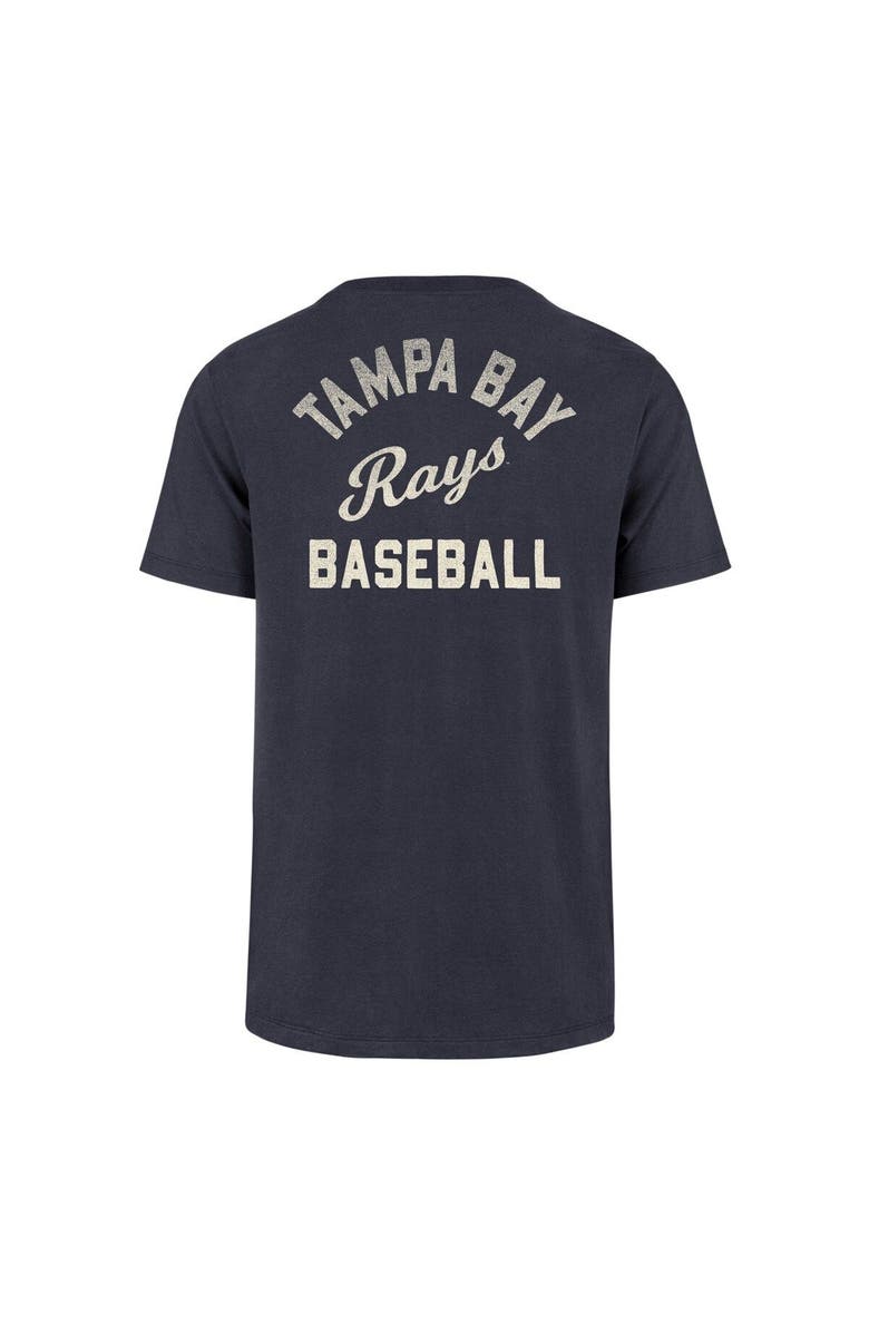 '47 Men's '47  Navy Tampa Bay Rays Turn Back Franklin T-Shirt, Alternate, color, Navy