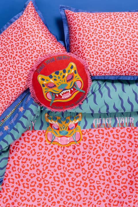 Lahor Bold Maximalist 300 TC Cotton Sateen Oversized King Duvet Set