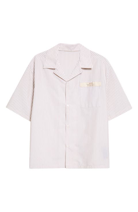 SPIRIT POPL STRIPE PKT SHIRT